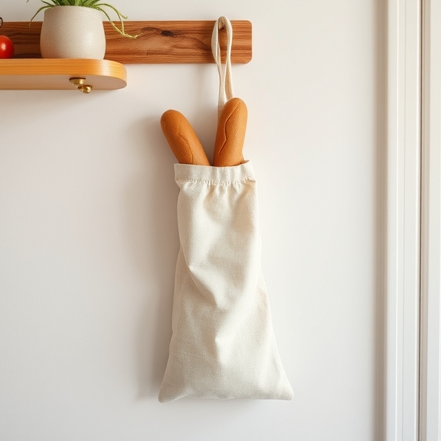 1. A bag of breadsticks suspended from a shelf, showcasing its packaging and the texture of the breadsticks inside.
2. A shelf displays a bag of breadsticks, highlighting the product's packaging and the enticing appearance of the sticks.
3. A bag of breadsticks is hanging from a shelf, emphasizing the packaging and the appealing texture of the breadsticks.