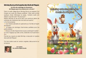 Brimley Bunny livre de Pâques – Aventure et coloriage pour enfants 3-8 ans. Téléchargez des coloriages gratuits et profitez d’activités amusantes !